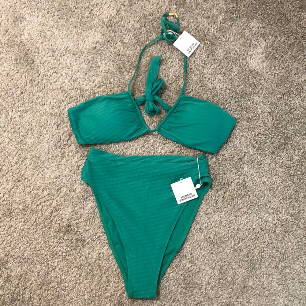 Monday Swimwear/Copacabana top and Riviera bottom - Brand New